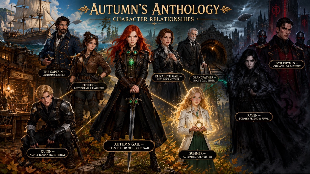 The people at the heart of Autumn’s journey, from her family and friends to Raven and Syd Rhymes